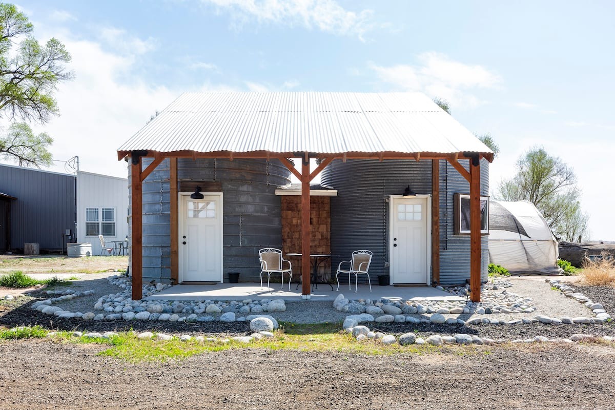 the silo on site lodging - colorado airbnb / vrbo micro wedding venue near denver