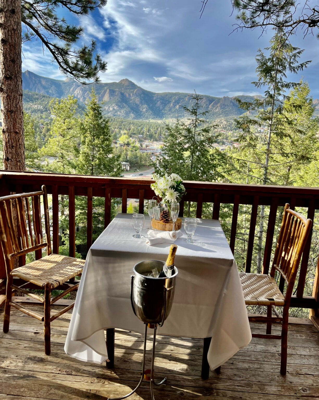 estes park micro wedding venue - the view restaurant