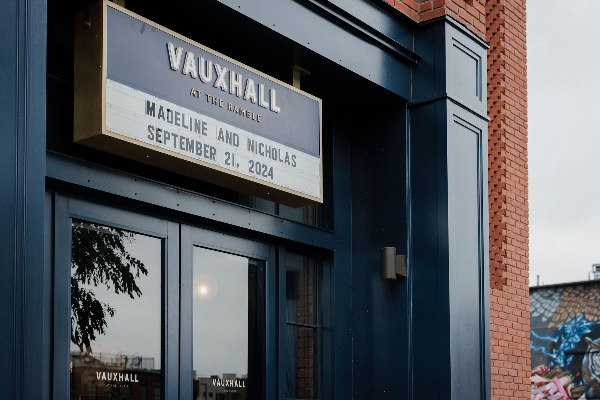 vauxhall, a colorado summer wedding venue reception area