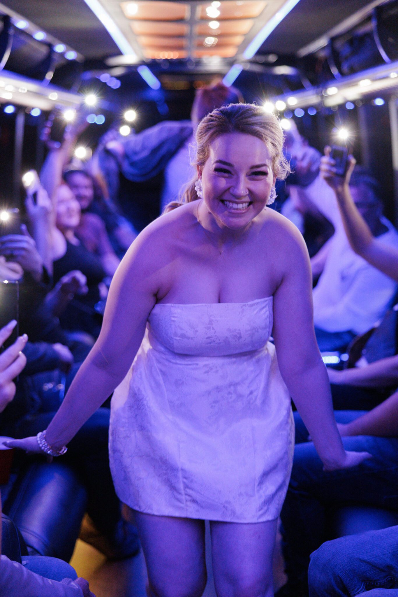 bride and groom embrace the new meaning of 'elope' with a post-elopement party